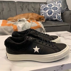 Converse One Star Warmer Leather Low Top Sz 10